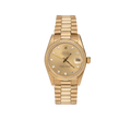 Presidential Rolex Datejust 68278 Fluted Bezel Watch 31mm Diamond Dial
