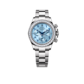 Daytona 40mm Baguette Diamond Bezel IceBlue Arabic Dial 116576TBR-0005