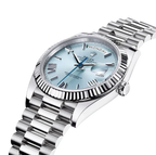 President Day-Date 40mm Ice Blue Dial Platinum Mens Watch 228236