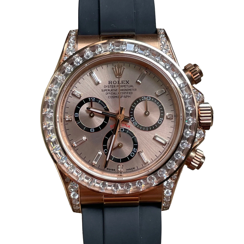 Daytona Cosmograph Everose gold Sundust Dial Diamond 40mm 126535TBR-0002