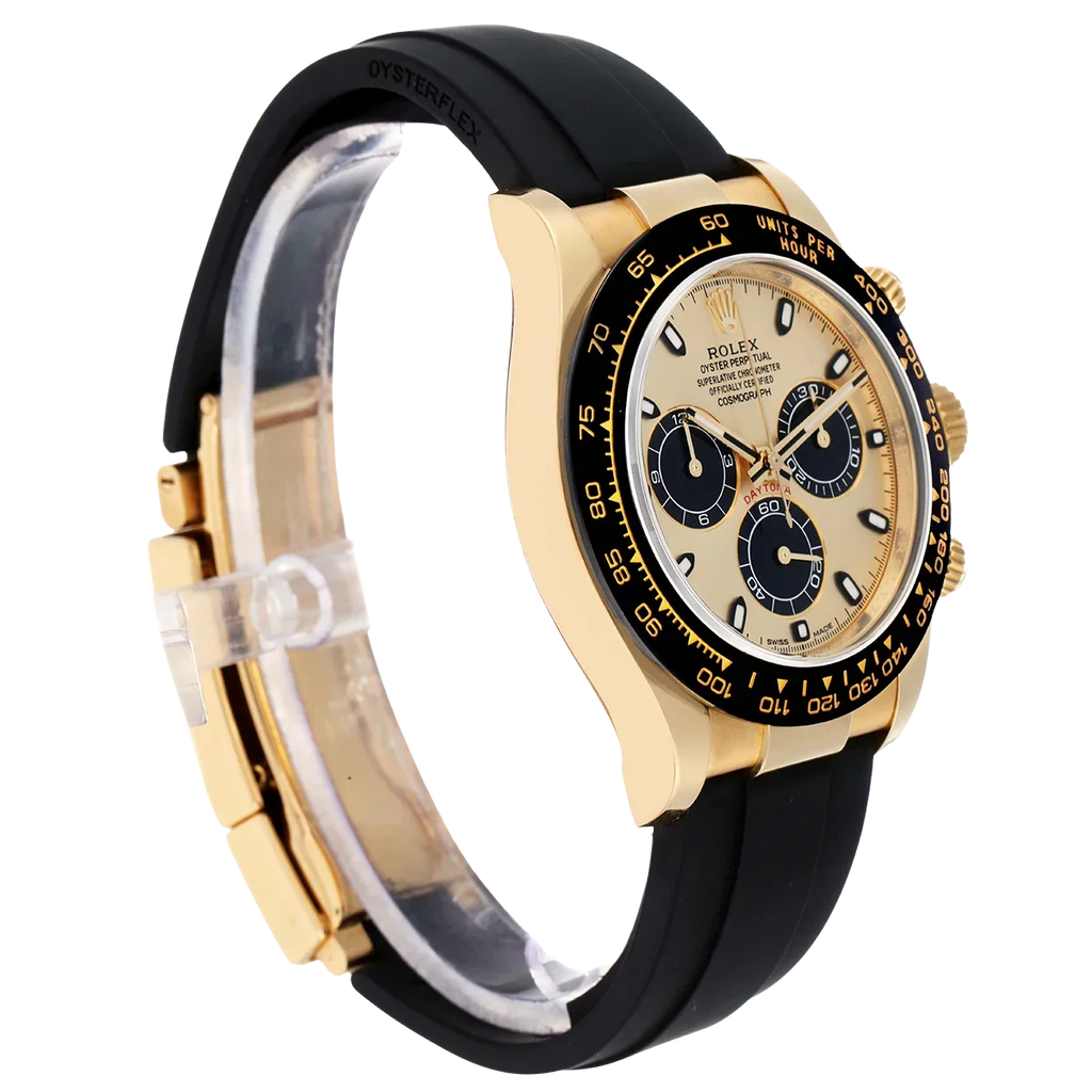 Daytona Pikachu 40mm Yellow Gold Champagne Dial Mens Watch 116518