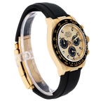Daytona Pikachu 40mm Yellow Gold Champagne Dial Mens Watch 116518