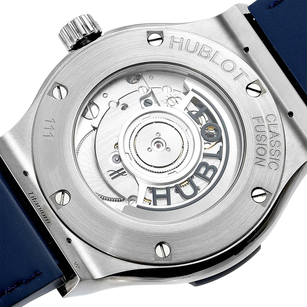 Classic Fusion Titanium 42mm Blue Dial Mens Watch 542.NX.7170.LR