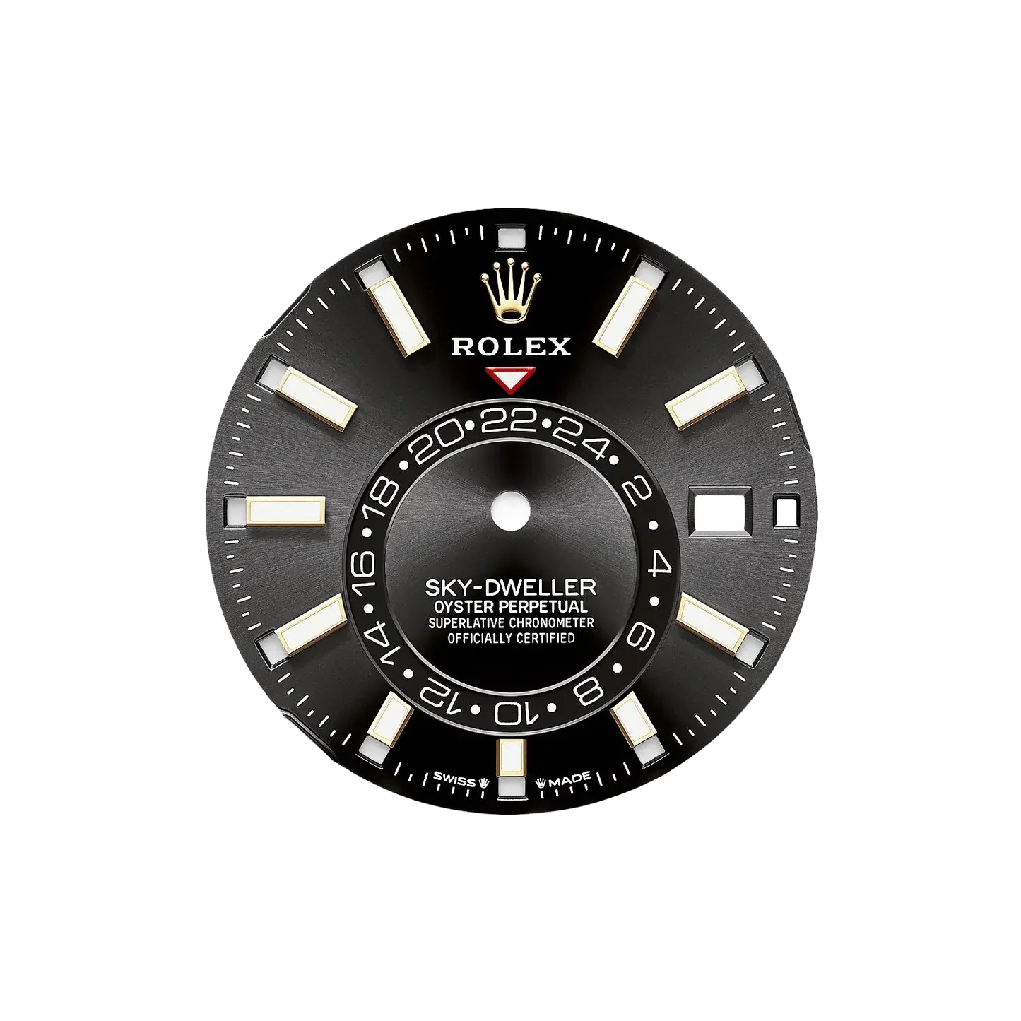 Sky-Dweller 42mm Oyster Yellow Gold 336938 Bright Black