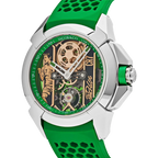 Epic X CR7 44mm Heart of CR7 Stainless Steel Green on Strap EX120.10.AD.AA.ABRUA