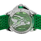 Epic X CR7 44mm Heart of CR7 Stainless Steel Green on Strap EX120.10.AD.AA.ABRUA