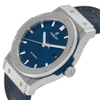Classic Fusion Titanium 42mm Blue Dial Mens Watch 542.NX.7170.LR
