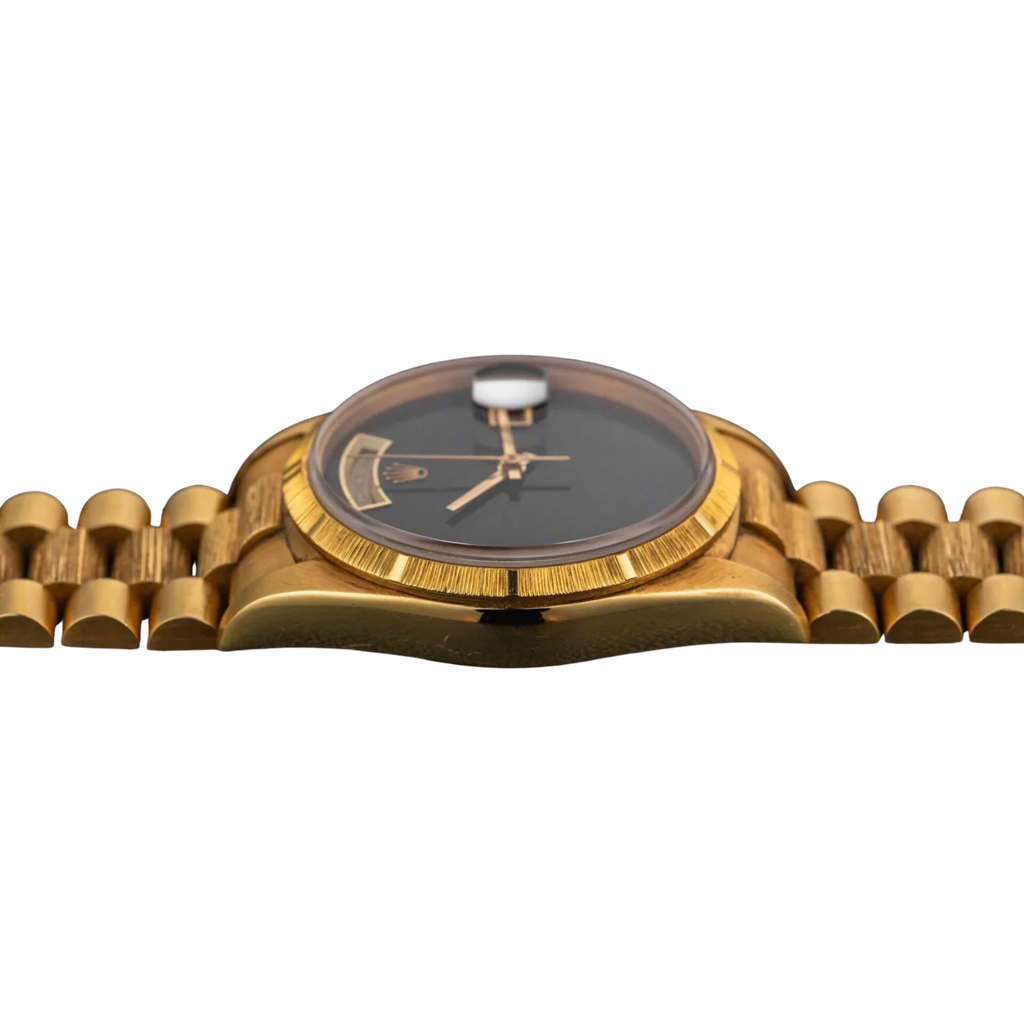 Day-Date 36mm 18248 18k Yellow Gold Presidential Bracelet Black Onyx Dial