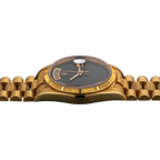 Day-Date 36mm 18248 18k Yellow Gold Presidential Bracelet Black Onyx Dial