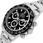 Daytona Panda 40mm Chronograph Black Dial Mens Watch 116500