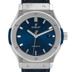 Classic Fusion Titanium 42mm Blue Dial Mens Watch 542.NX.7170.LR