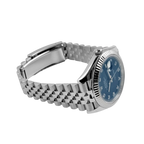 Datejust 36mm Steel & White Gold Blue Dial Diamonds m126334-0016