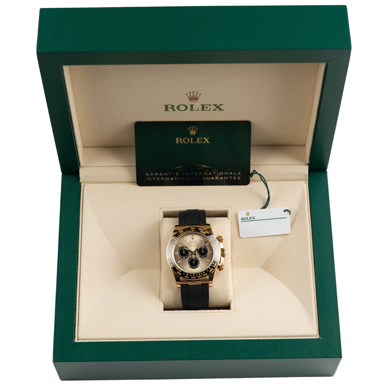 Daytona 40mm Pikachu Yellow Gold Champagne Black Dial 126518LN