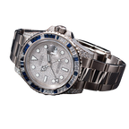 Oyster Perpetual GMT-Master II 40mm White Gold Blue Sapphire Bezel 116759SA