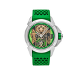 Epic X CR7 44mm Heart of CR7 Stainless Steel Green on Strap EX120.10.AD.AA.ABRUA