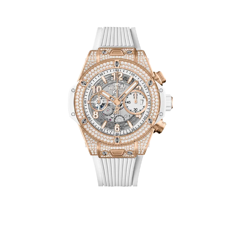 Big Bang Unico King Gold White Pavé 42mm 441.OE.2011.RW.1704