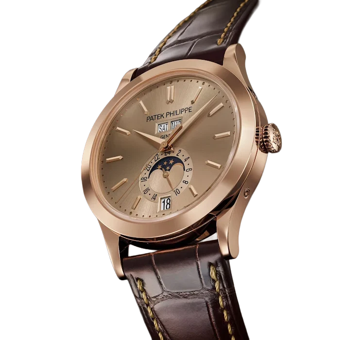 Complications 38mm 5396R-016 Annual Calendar Moon Phases Rose Gold Sand Beige Dial