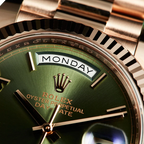Day-Date Oyster Everose gold 40mm Green Olive 228235