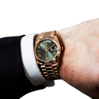 Day-Date Oyster Everose gold 40mm Green Olive 228235