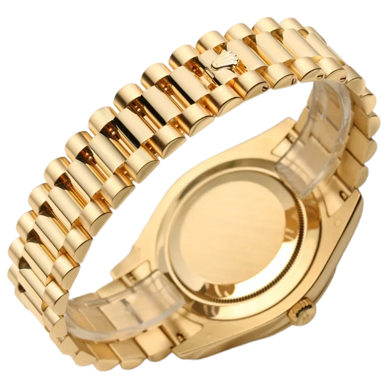 President Day-Date II 41mm 218238 18k Yellow Gold & Ruby Dial