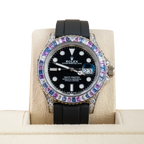 Yacht-Master Cotton Candy 40mm White Gold Black Dial Oysterflex 126679SABR
