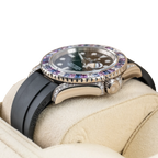Yacht-Master Cotton Candy 40mm White Gold Black Dial Oysterflex 126679SABR