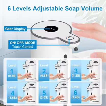 Automatic Liquid Soap Dispenser – Touchless & Rechargeable