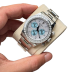 Daytona Diamond Pave Dial Platinum Watch 116576TBR