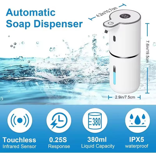 Automatic Liquid Soap Dispenser – Touchless & Rechargeable