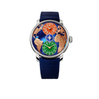 The World Is Yours Dual Time Zone Salman Khan 43mm Stainless Steel Automatic Winding DT100.10.AB.AA.ABALA