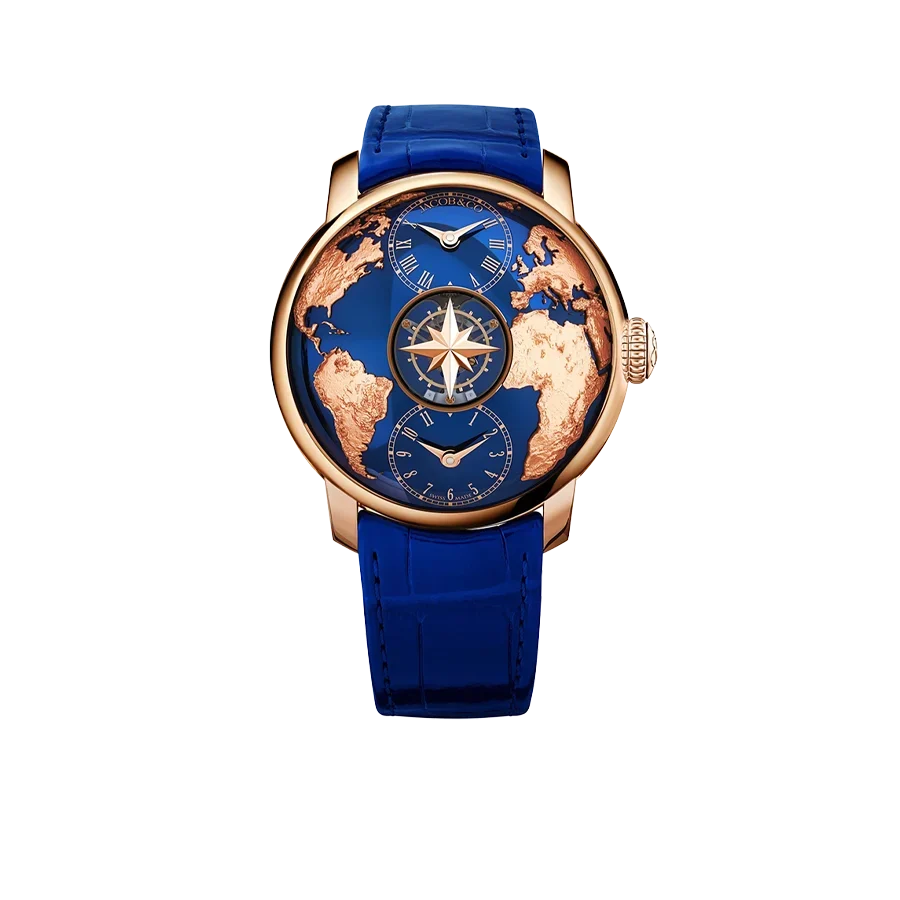 The World Is Yours Dual Time Zone Tourbillon 38.6mm Rose Gold Automatic Winding DT200.40.AA.AA.A