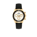 Daytona 40mm Yellow Gold White Dial Mens Watch 126518