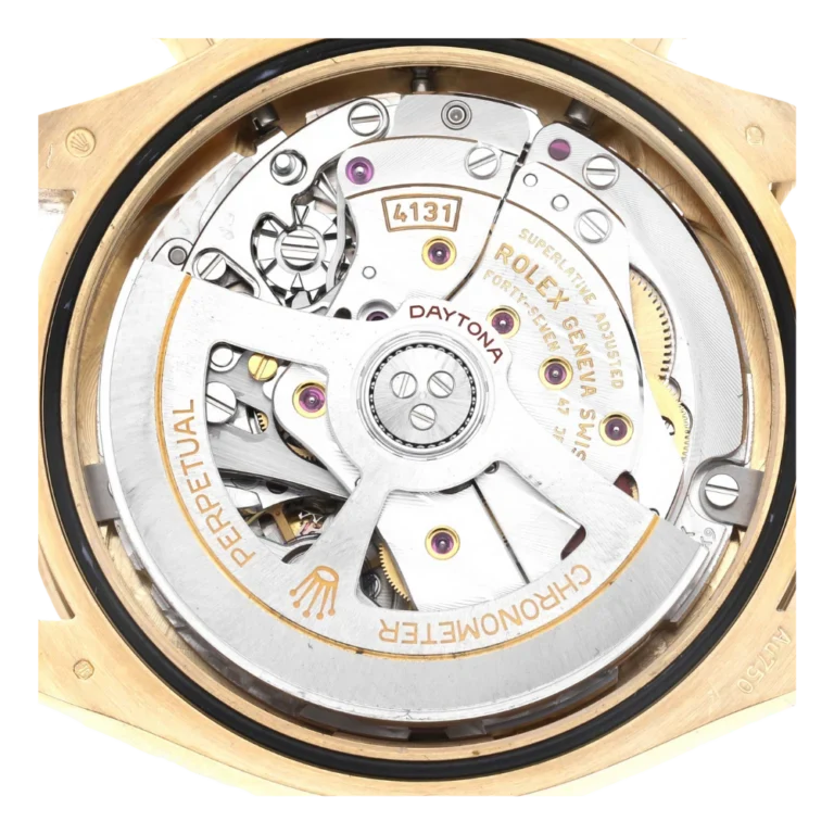 Daytona 40mm Yellow Gold White Dial Mens Watch 126518