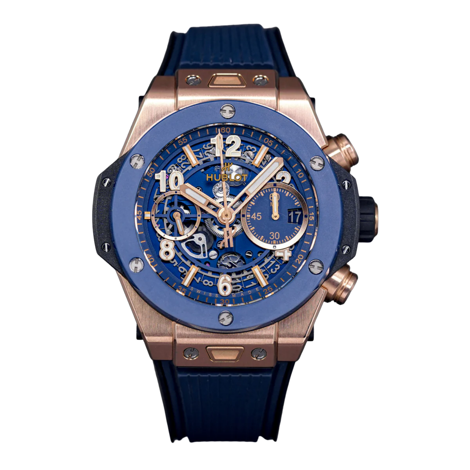 Big Bang Unico Mat Blue Dial 18K King Gold 42mm 441.OX.5181.RX