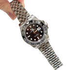GMT-Master II Bruce Wayne Stainless Steel Black Dial Jubilee M126710GRNR-0003 New