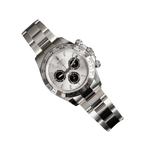 Daytona 40 mm White Gold Silver Dial Mens Watch M126509-0003