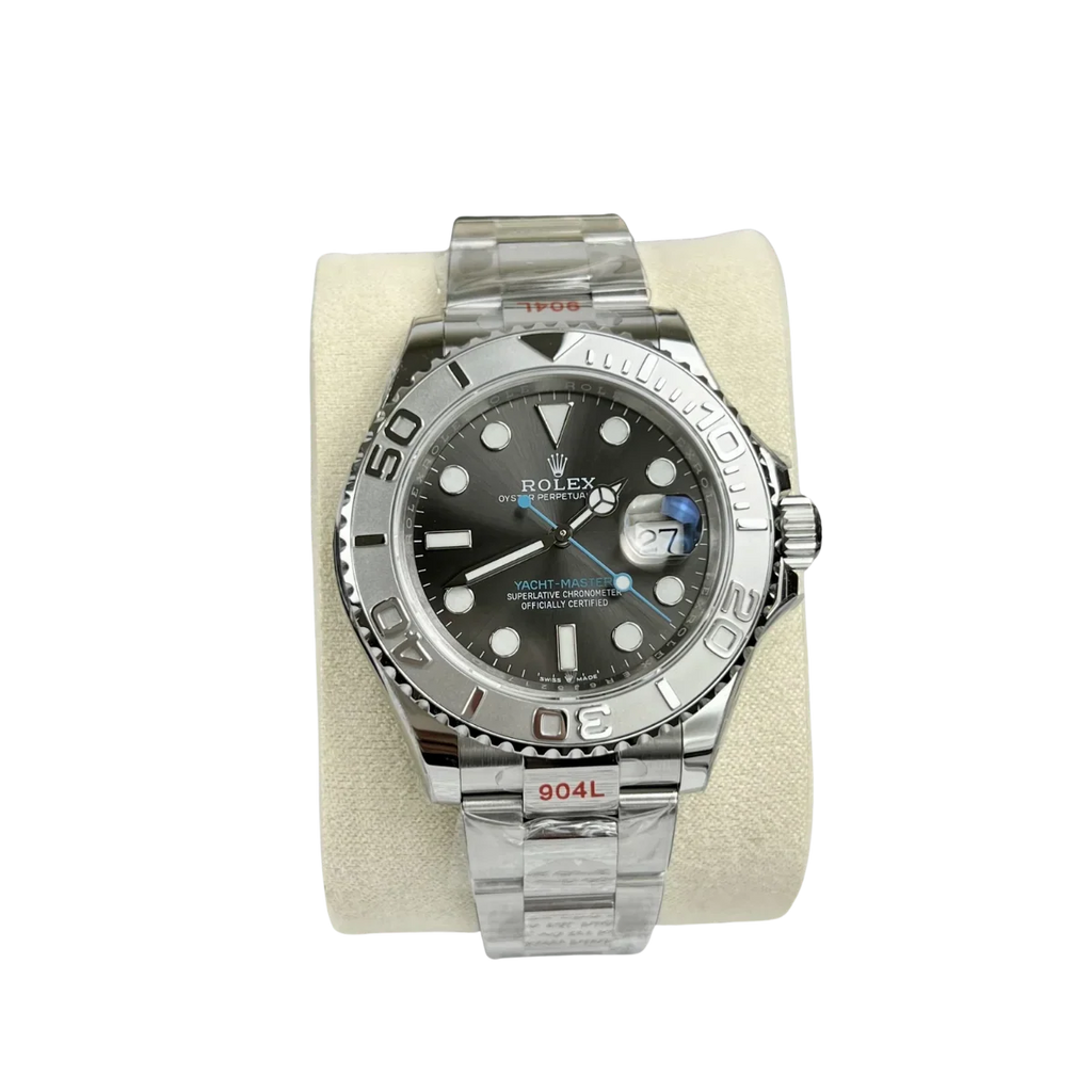 Yacht-Master 40 mm Dark Rhodium Dial, Stainless Steel Oyster Bracelet Mens Watch M126622-0001