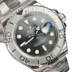 Yacht-Master 40 mm Dark Rhodium Dial, Stainless Steel Oyster Bracelet Mens Watch M126622-0001