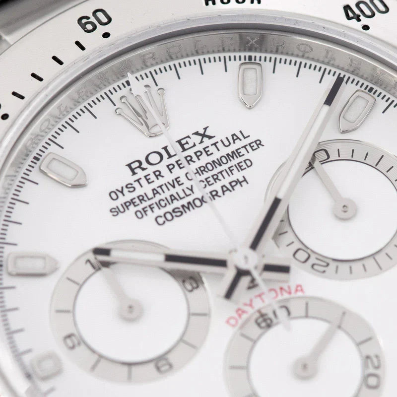 Daytona 40mm 116520 White APH Dial