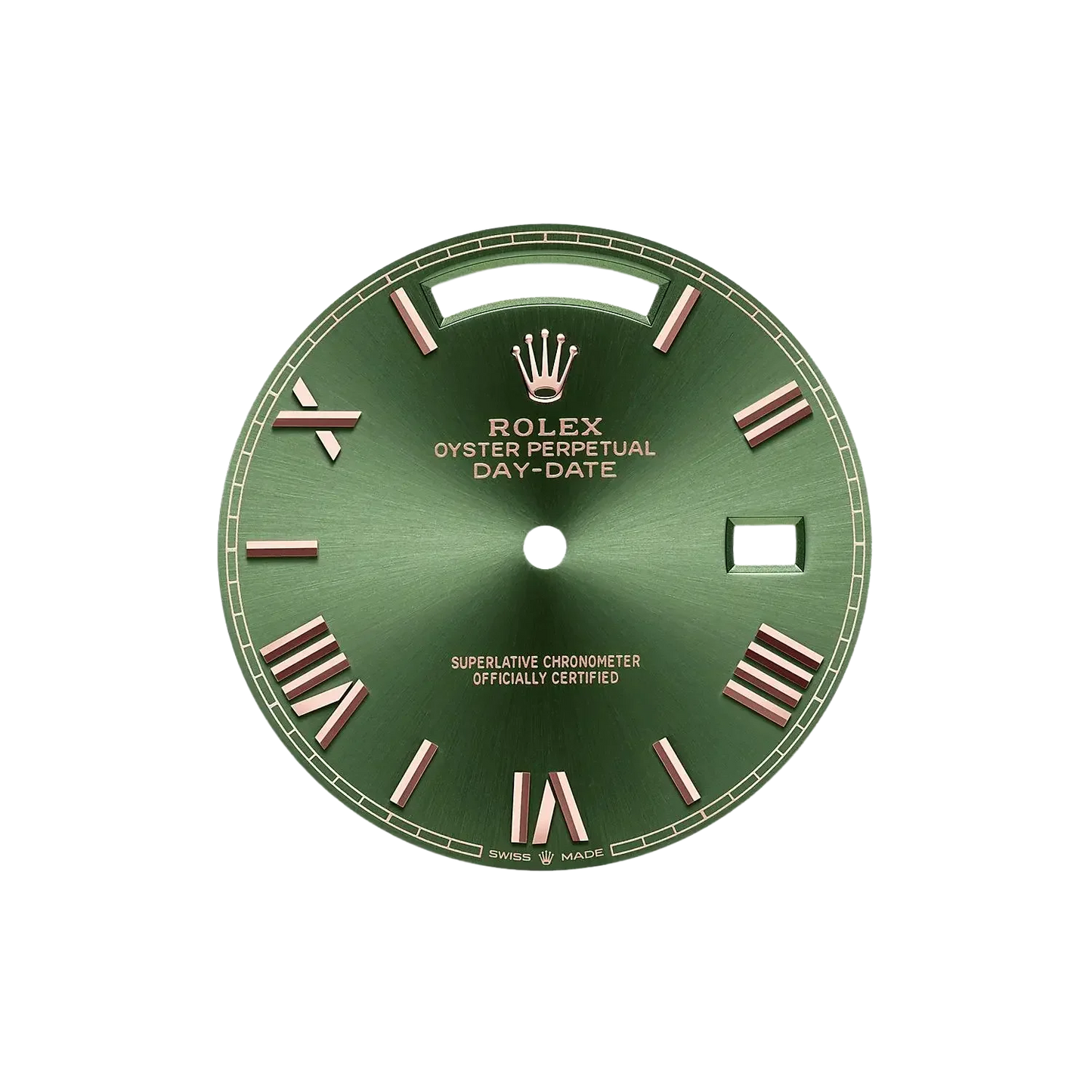Day-Date Oyster Everose gold 40mm Green Olive 228235