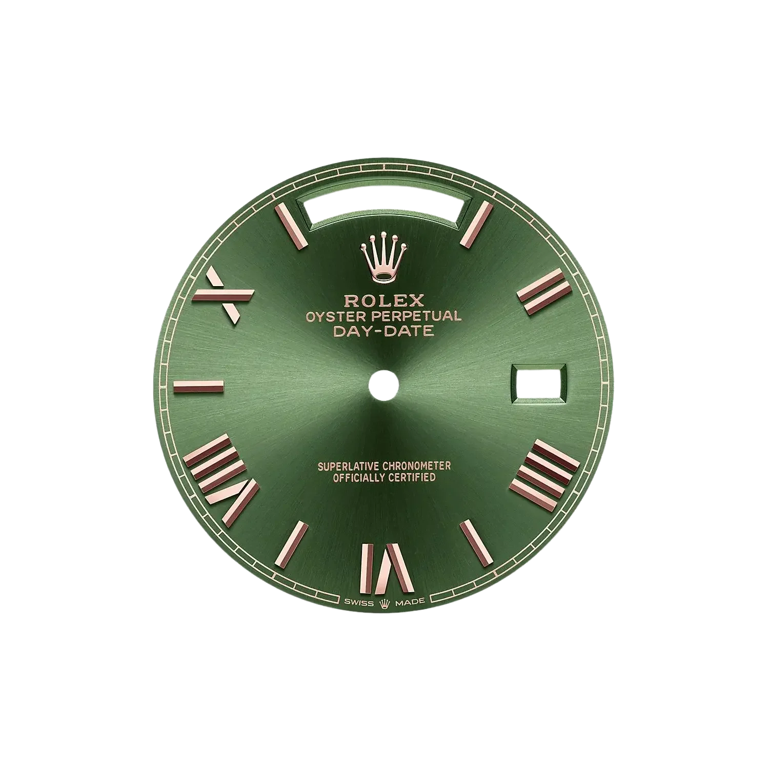 Day-Date Oyster Everose gold 40mm Green Olive 228235