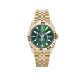 Sky-Dweller 42mm Yellow Gold Bright Green Dial Jubilee 336938 (2025)