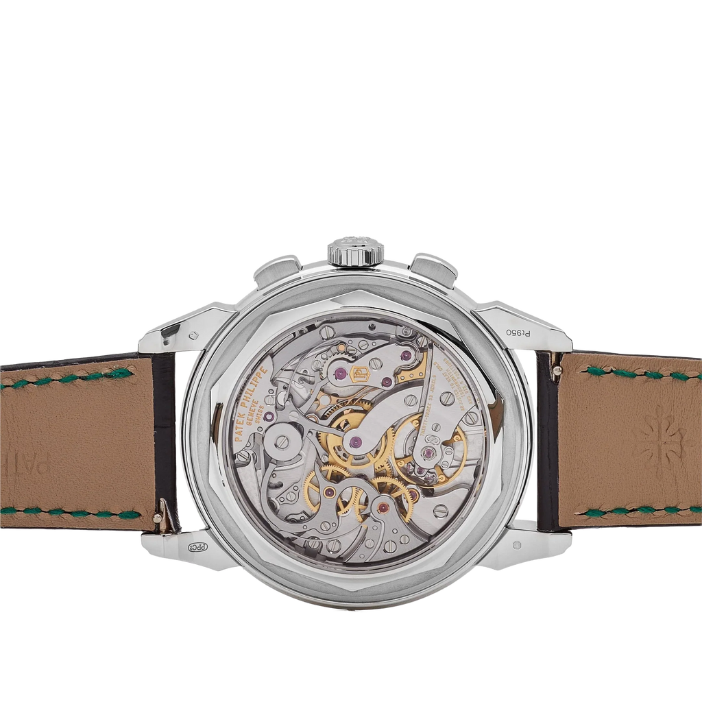 Grand Complications 41mm 5270P-014 Perpetual Calendar Chronograph Platinum Green Dial