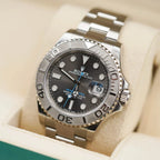 Yacht-Master 40 mm Dark Rhodium Dial, Stainless Steel Oyster Bracelet Mens Watch M126622-0001