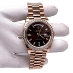 Day-Date 40mm President Rose Gold Diamond Mens Watch 228345