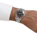 GMT-Master II 126710BLRO Pepsi Stainless Steel Black Dial Jubilee (2025)