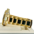 GMT-Master II 40mm Yellow Gold Pepsi Bezel Diamond Set Watch 116718LN