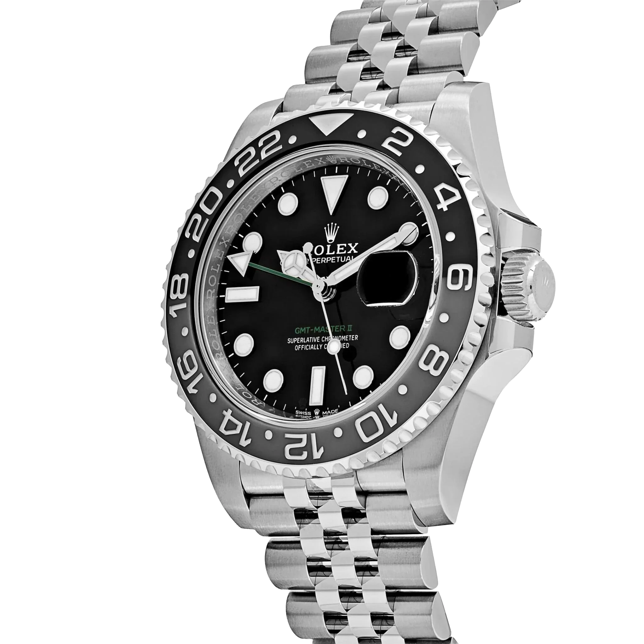 GMT-Master II 126710GRNR Bruce Wayne Stainless Steel Black Dial Jubilee (2025)