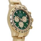 Daytona 126508 John Mayer 2.0 Yellow Gold Bright Green and Golden Dial (2025)
