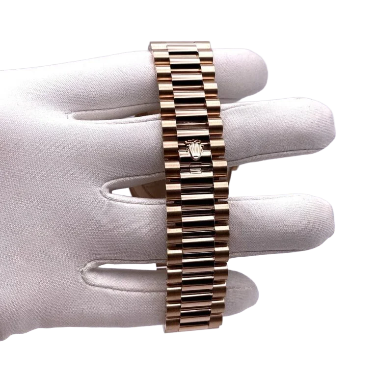 Day-Date 40mm President Rose Gold Diamond Mens Watch 228345